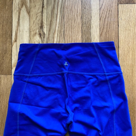 Prana Prism Capri Leggings, Blue, XS - Picture 2 of 4